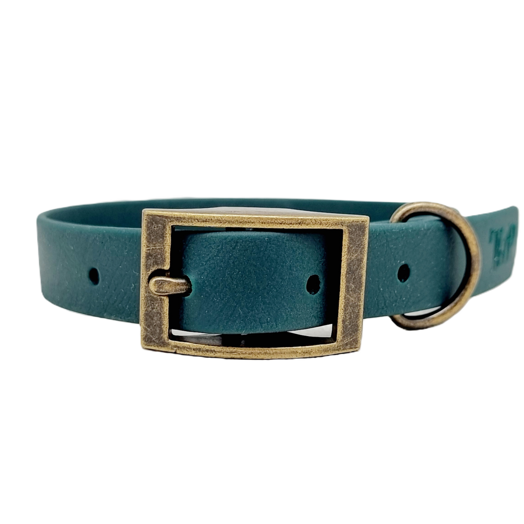 Dark Green - Waterproof BioThane© Dog Collar