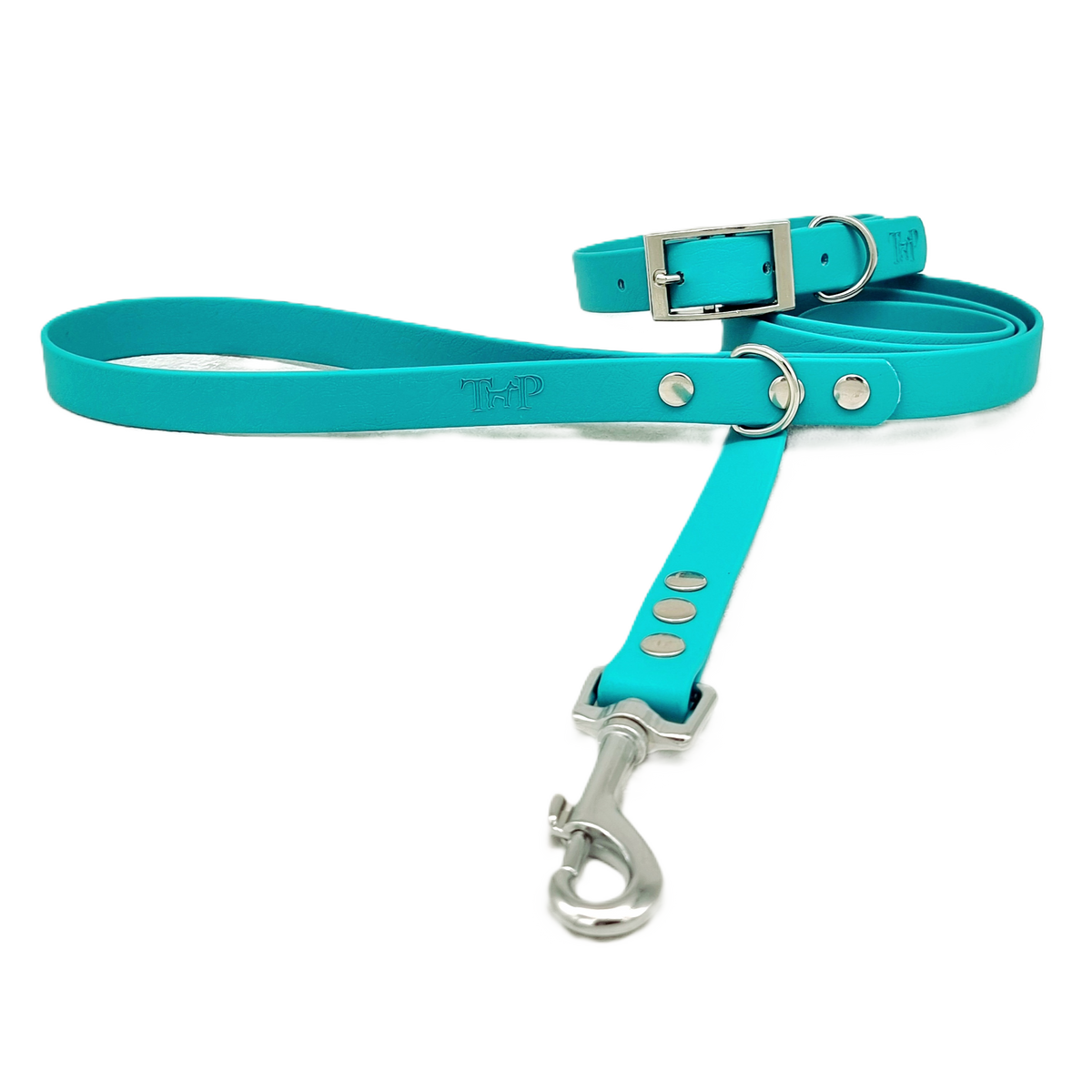 Teal - Waterproof BioThane© Dog Collar